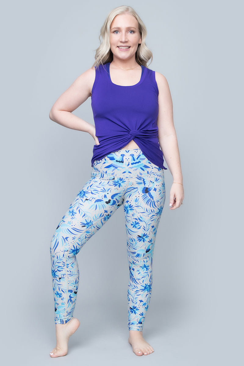 Azul Otomi Barefoot Leggings