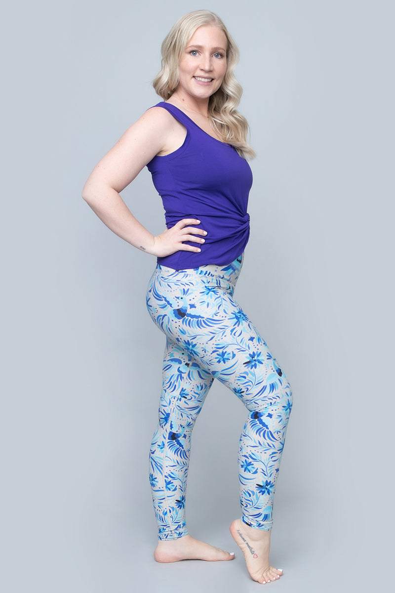 Azul Otomi Barefoot Leggings