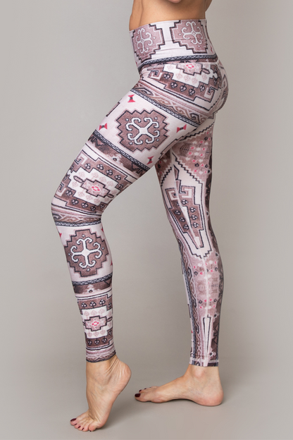 Tapestry - Blush Barefoot Legging