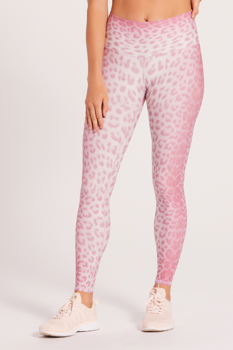 GANNI Leopardprint stretch recycled leggings  NETAPORTER