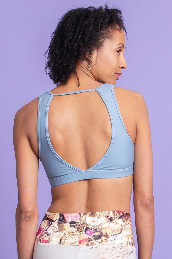 Eclipse Medium Support Sports Bra - Wave