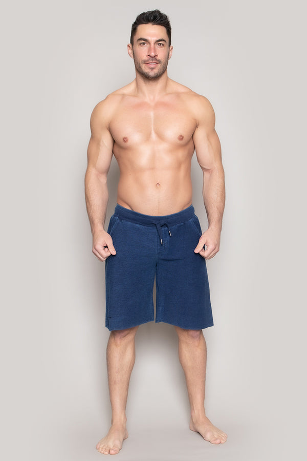 Men's Destroyed Terry Shorts