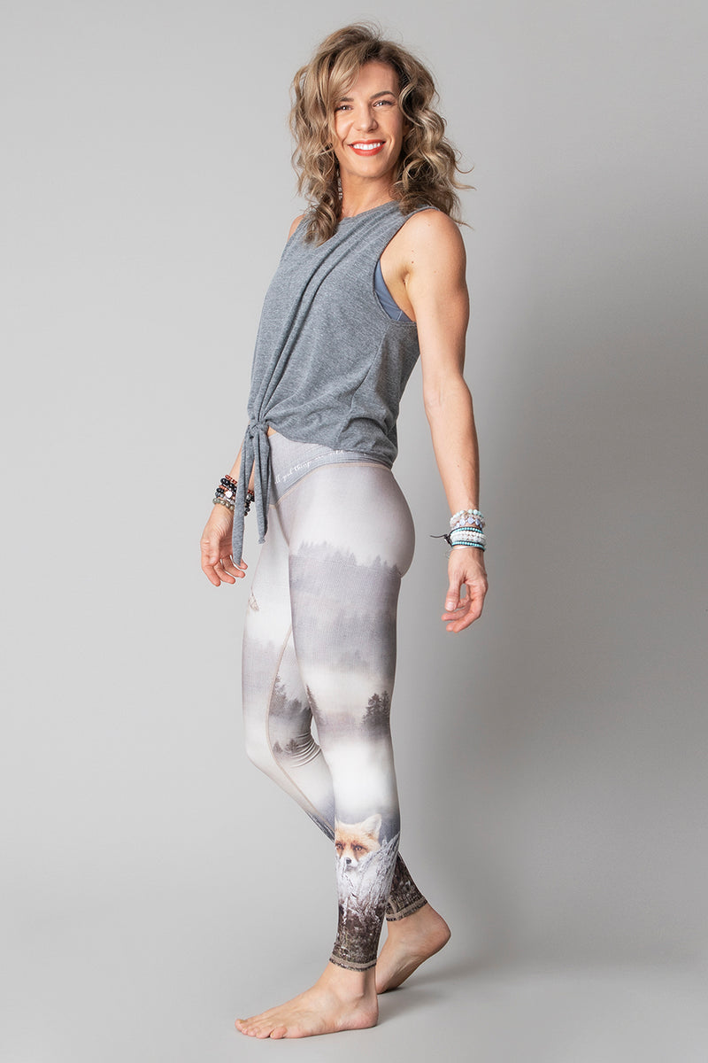 MISTY MORNING BAREFOOT LEGGING