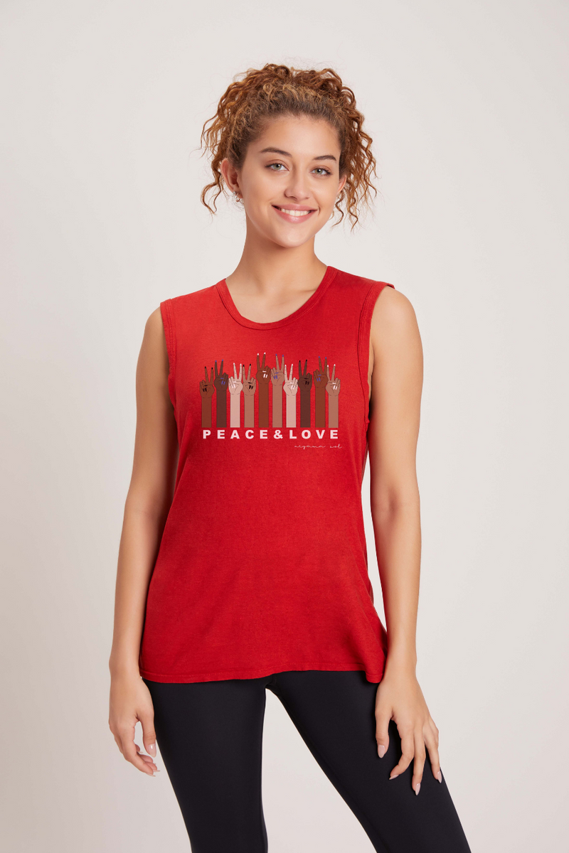 PEACE & LOVE TANK - DIABLO